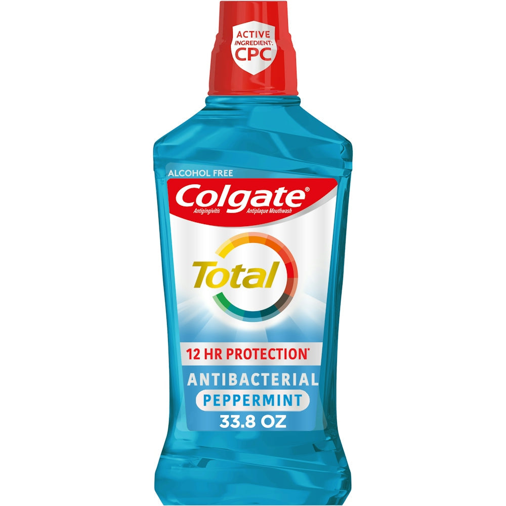 Colgate Total Advanced Mouthwash - Menta 33.81 Fl Oz