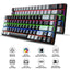 New 68 key RGB luminous esports game with blue and red axis mechanical keyboard laptop MAC 60% - Korvel