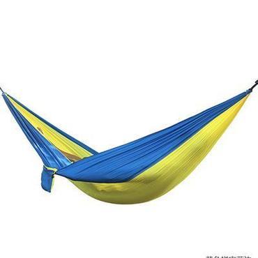 Portable Double Hammock - Durable Nylon for Outdoor Relaxation