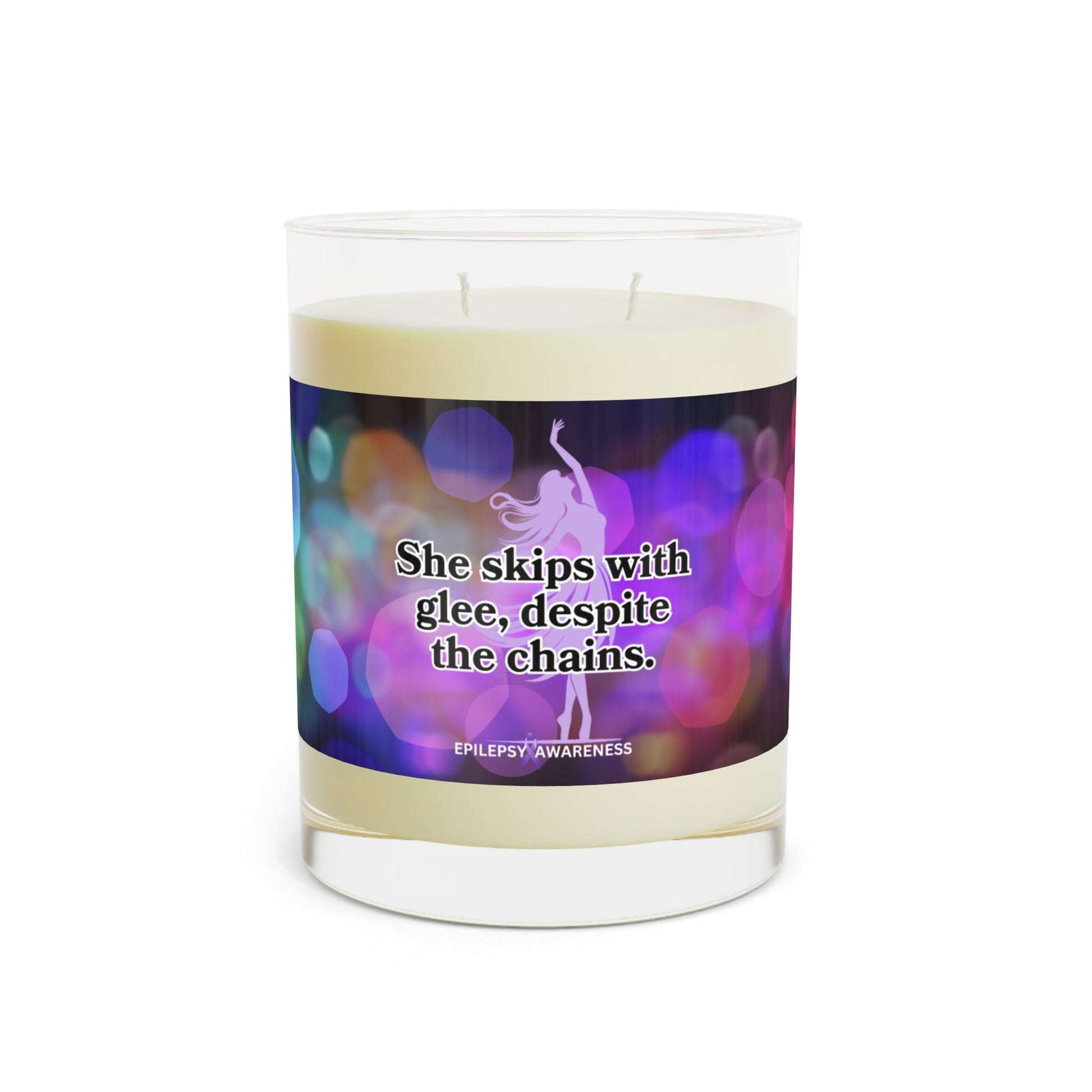 Joyful Essence Scented Candle - Elegant Glass, 11oz - Korvel