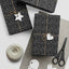 Black Paws Gift Wrapping Paper Sheets