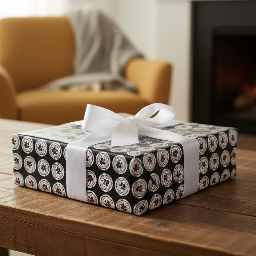 Papier Cadeau Certifié Six-Sept - Parodie Politique