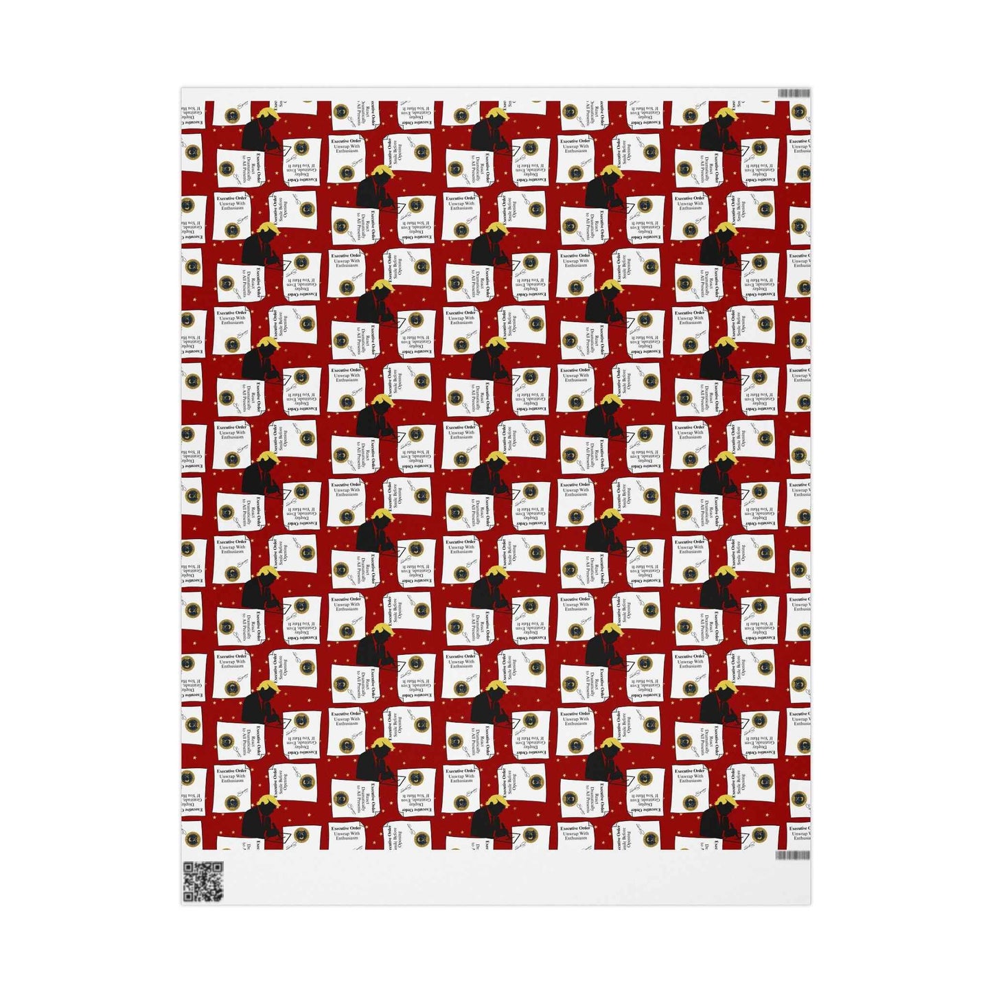 Papier Cadeau Ordres Exécutifs – Édition Parodie Politique