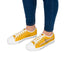 Among Flowers – Hidden Cat Low Top Canvas Shoes for Women