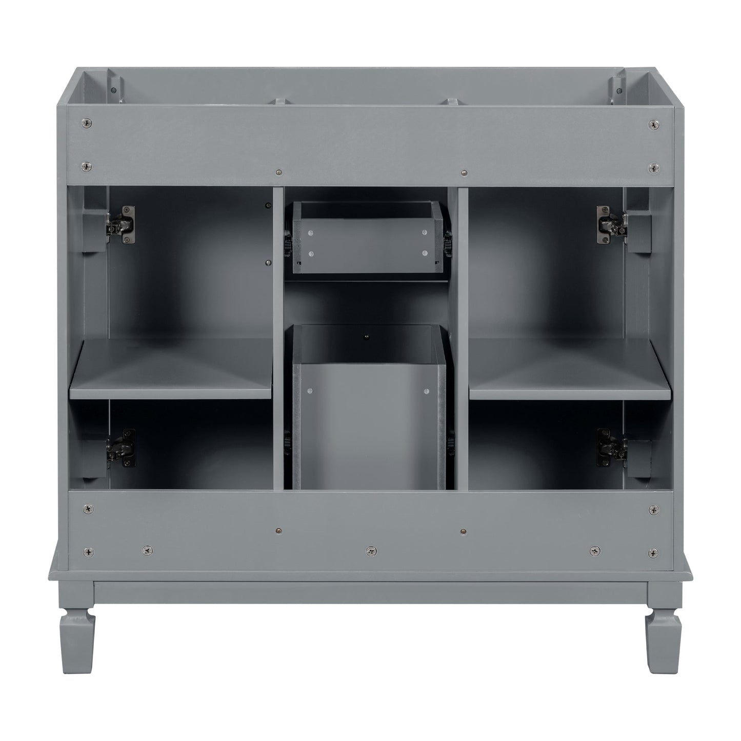 36'' Modern Bathroom Vanity - Cabinet Only with Soft Closing Doors