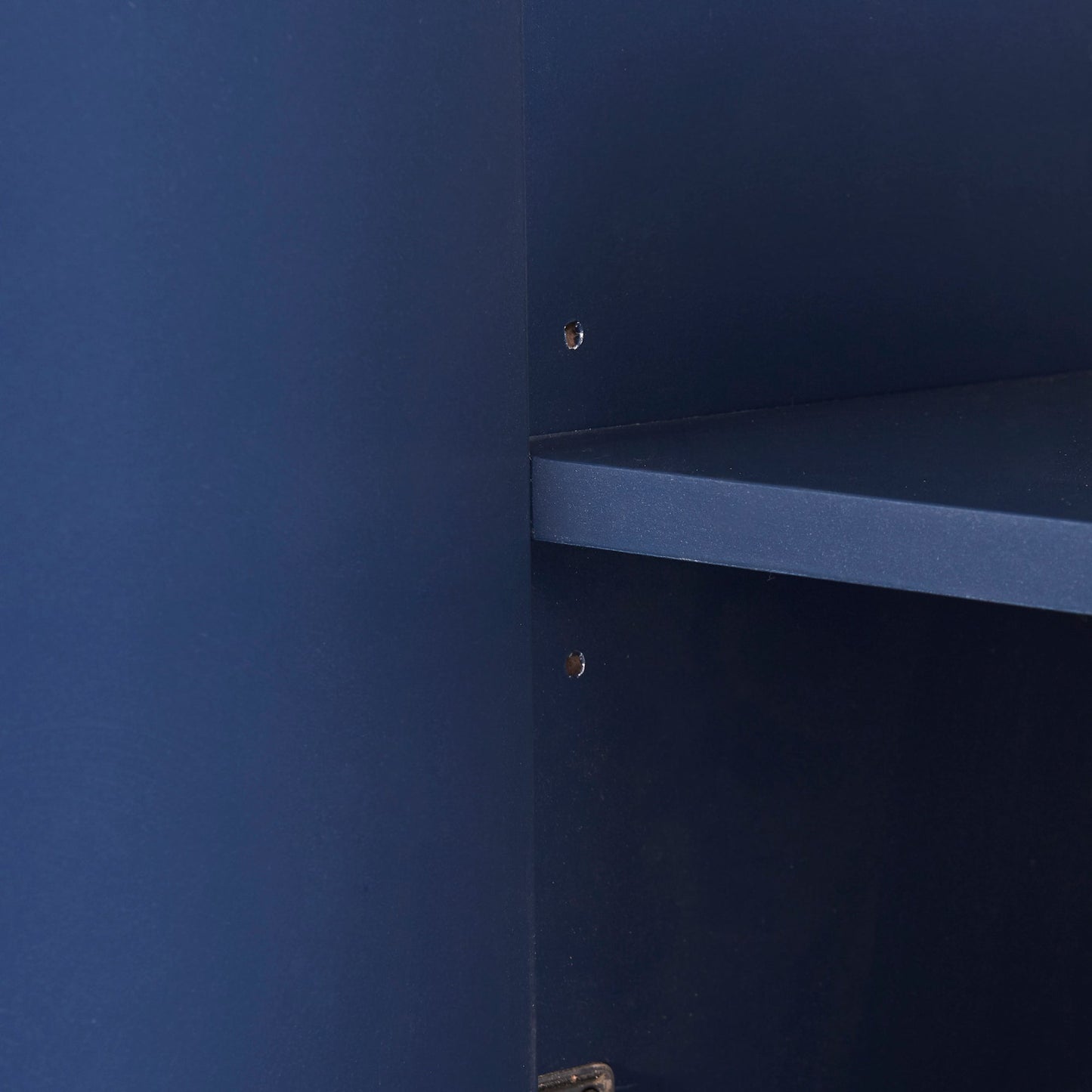TREXM Modern Sideboard Elegant Buffet Cabinet with Large Storage Space for Dining Room, Entryway (Navy) - Korvel
