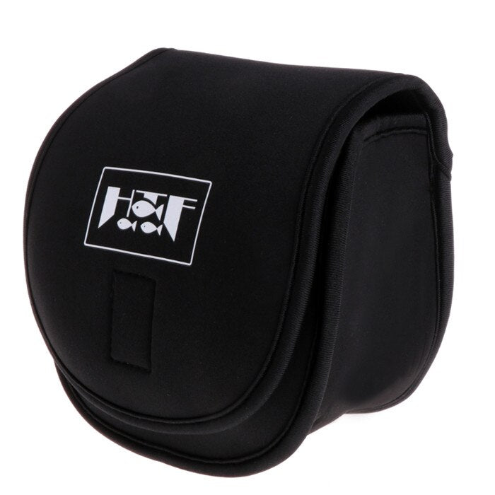 Spinning Reel Pouch Baitcasting Fishing Reel Bag Protective Case Cover Holder - Korvel