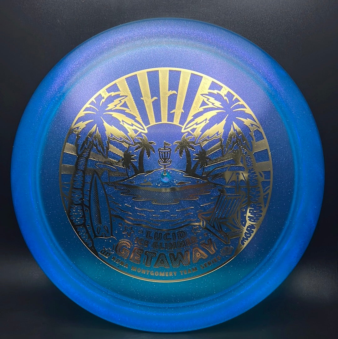 Lucid Ice Glimmer Getaway - Kona Montgomery Team Series Disc