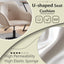 Velvet Office Desk Chair, Modern Home Desk Chair with Wheels , Vanity Chairs for Living Room, Bedroom,Study Room - Korvel