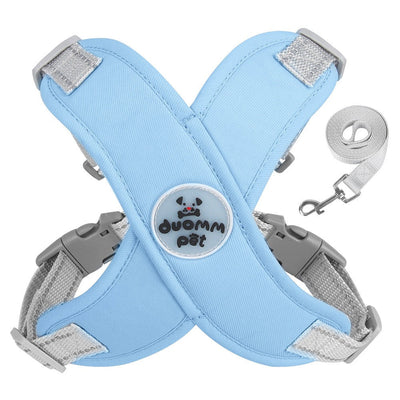 New style dog leash breathable pet chest and shoulder strap vest reflective dog leash pet leash - Korvel