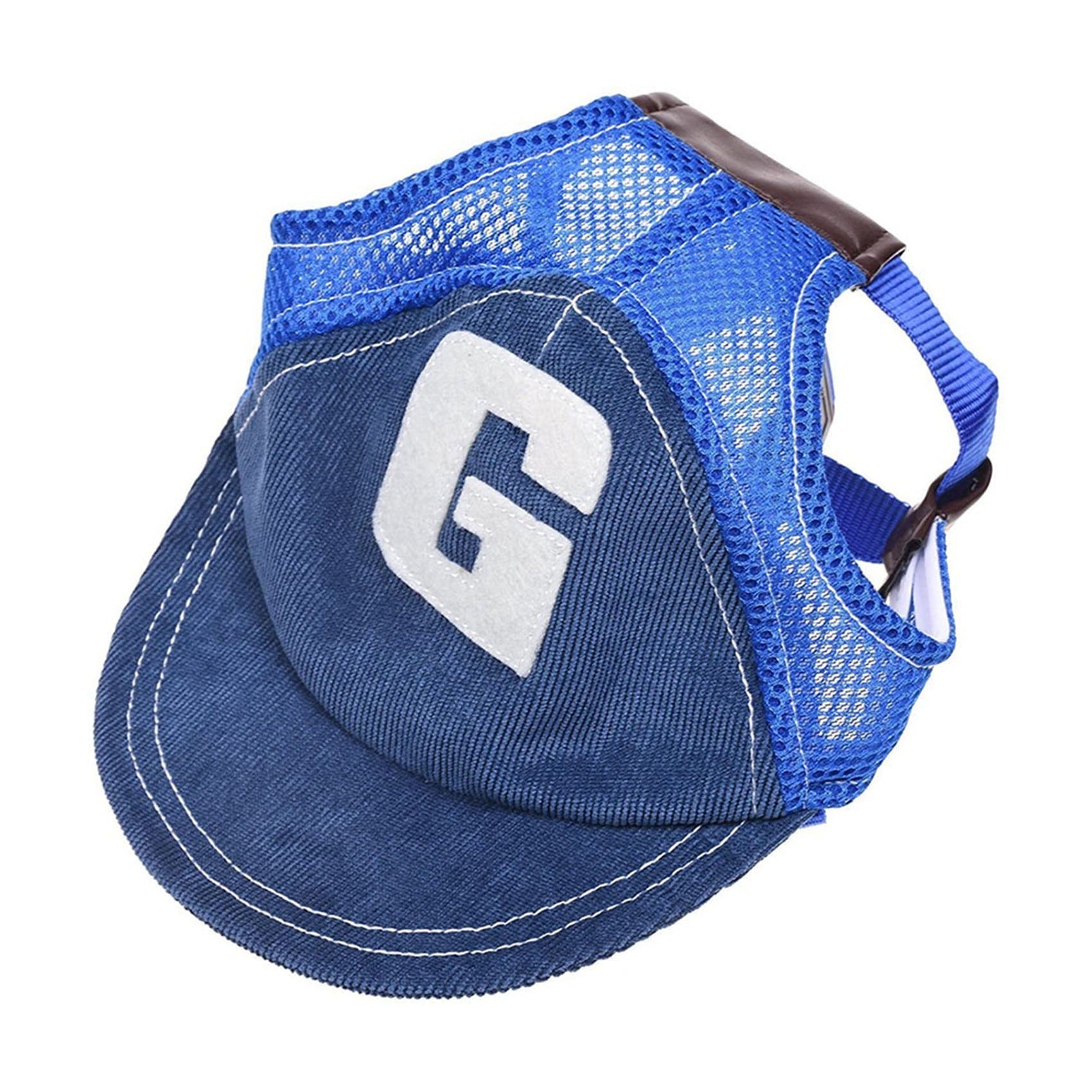 Sun Hat with G-Word Dog Design, Travel Sun Hat for Spring and Autumn, Outdoor Sun Protection with Mesh Ventilation, Pet Themed Baseball Cap - Korvel