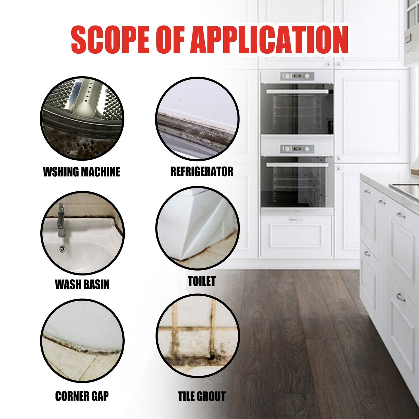 Is Suing Direct Mildew Gels, Home Kitchen And Bathroom Wall Crevices Cleaning And Decontaminating Cream - Korvel