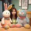 Cute Rabbit Sleeping Pillow Soothing Doll Cloth Doll - Korvel
