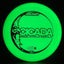 Discraft Mega Glo Cicada - Premium Glow Disc
