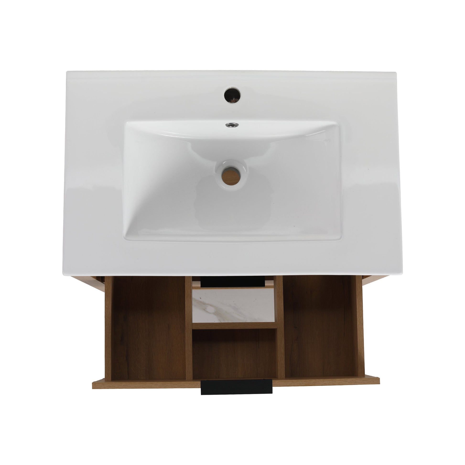 30 Inch Bathroom Vanity Plywood With 2 Drawers-BVB01030IMO-BL9075B - Korvel