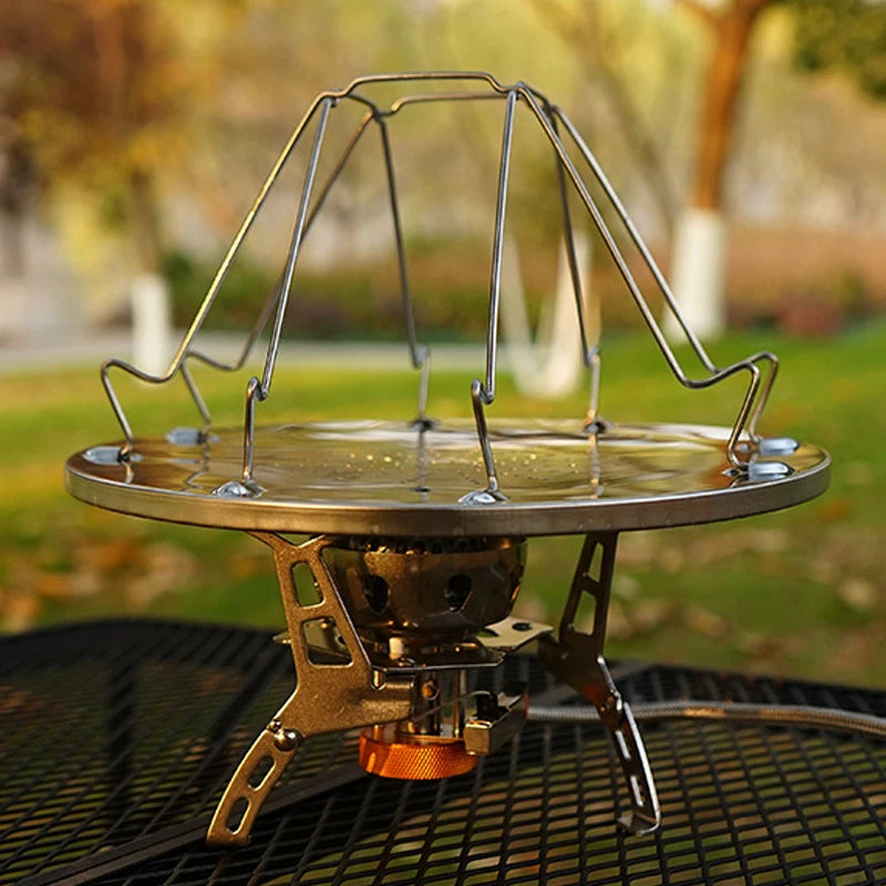 Simple Portable Stainless Steel Toast Rack Outdoor Camping Toaster Folding Portable Grill Multi-Purpose Stove Grill High Quality - Korvel