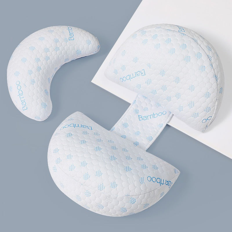 U-shaped pregnant woman pillow waist side sleeping pillow waist protection pregnant woman pillow - Korvel