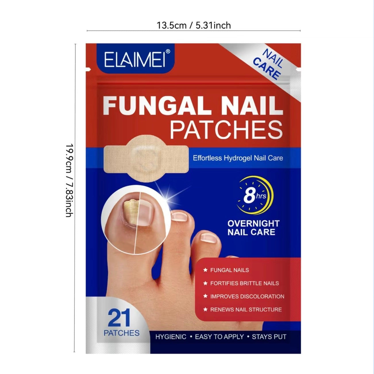 Parche FungaFix para Uñas - Solución Premium para el Cuidado de Uñas