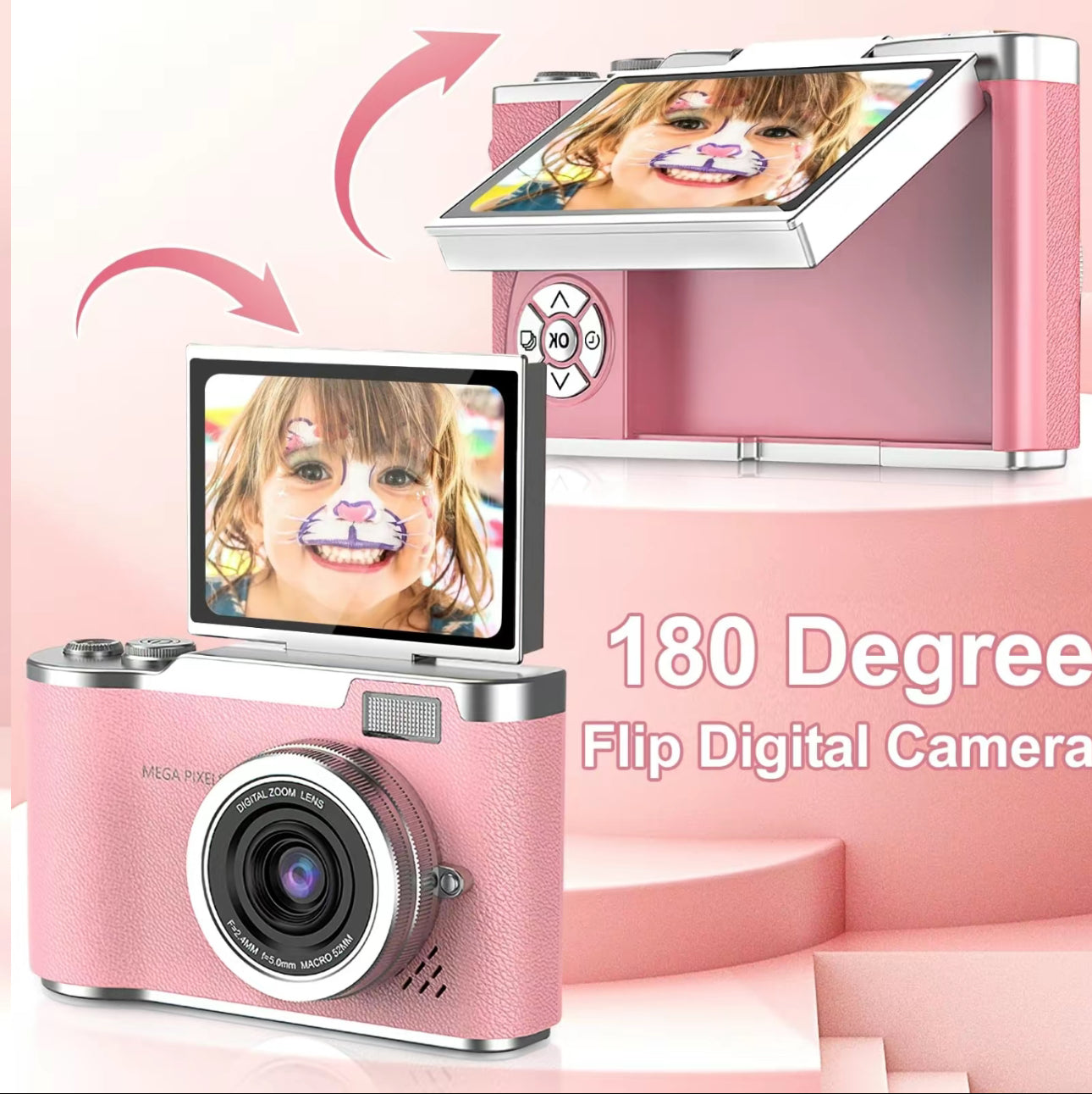 VlogSnap 1080P Camera - Compact & Versatile