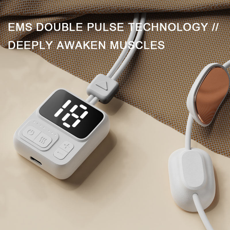 Massager cervical portable mini avec compresses chaudes