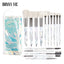 15 pcs Makeup Brushes Diamond Crystal Handle Makeup Tools Foundation Eyeshadow Brush - Korvel