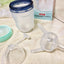 250ml Baby Bottle Kids Cup Silicone Sippy Children Training Cute Baby Drinking Water Straw Feeding Bottle Hands-free bottle - Korvel