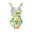 Conjoined conservative fly edge cover belly slimming sexy skirt style swimsuit women's wrapped skirt set - Korvel