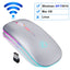 Wireless Mouse Bluetooth RGB Rechargeable Mouse Wireless Computer Silent Mause LED Backlit Ergonomic Gaming Mouse For Laptop PC - Korvel