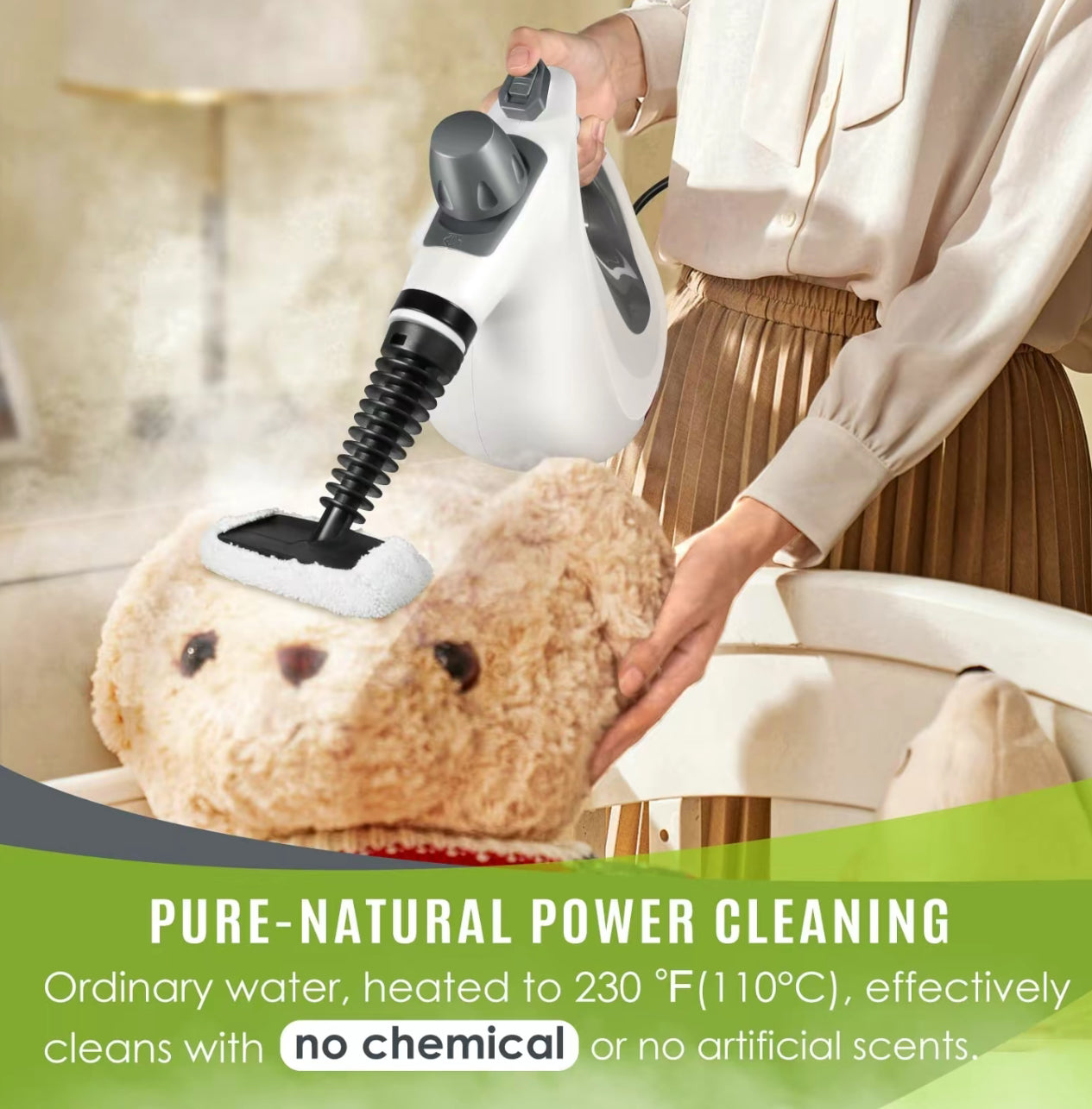 SteamPure Handheld Cleaner - Korvel