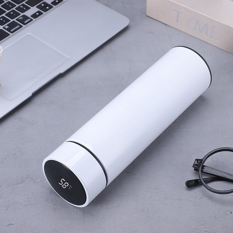 Smart Temperature Measurement Insulated Cup 304 Stainless Steel Water Cup Portable Home Cup Gift Cup Wholesale Engraving - Korvel