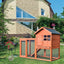 Enclos en bois extérieur premium pour lapins