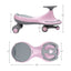 Jouet à bascule Wiggle Car avec roues clignotantes - Rose