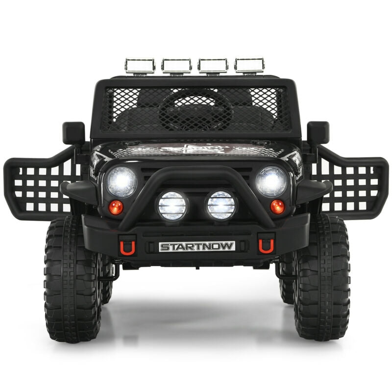 Camion électrique pour enfants 12V - Noir
