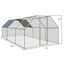 Gallinero grande de 9.5 x 19 pies con acceso