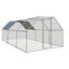 Gallinero grande de 9.5 x 19 pies con acceso