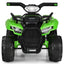 6V Kids ATV Quad Electric Ride On Car with LED Light - Green
