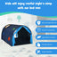 Kids Galaxy Starry Sky Dream Portable Play Tent - Blue