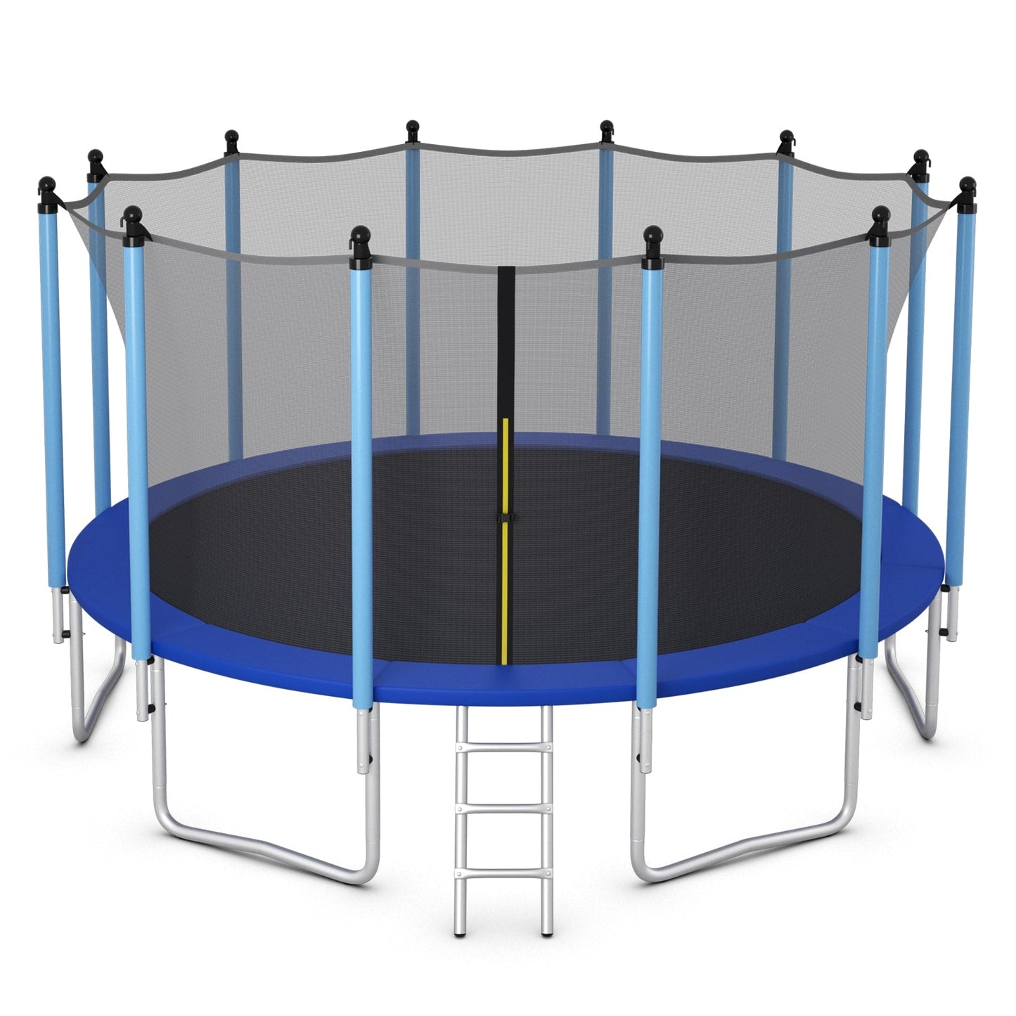 Trampolín exterior de 16 pies con red de seguridad