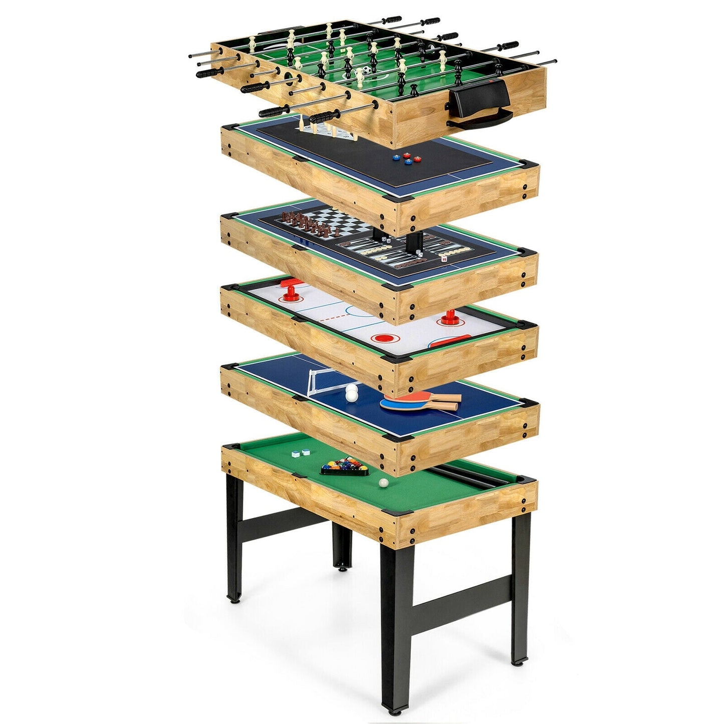 Mesa de Juego Multi Combo 10 en 1 para el Hogar