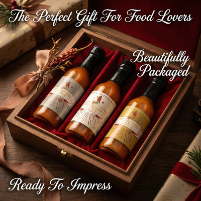 Hot Sauce 3-Pack Gift Set - Original, Habanero & Sweet Heat