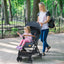 Lightweight Aluminium Frame Baby Stroller - Net Blue