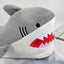 Zapatillas de casa de felpa Warm Shark para mujer