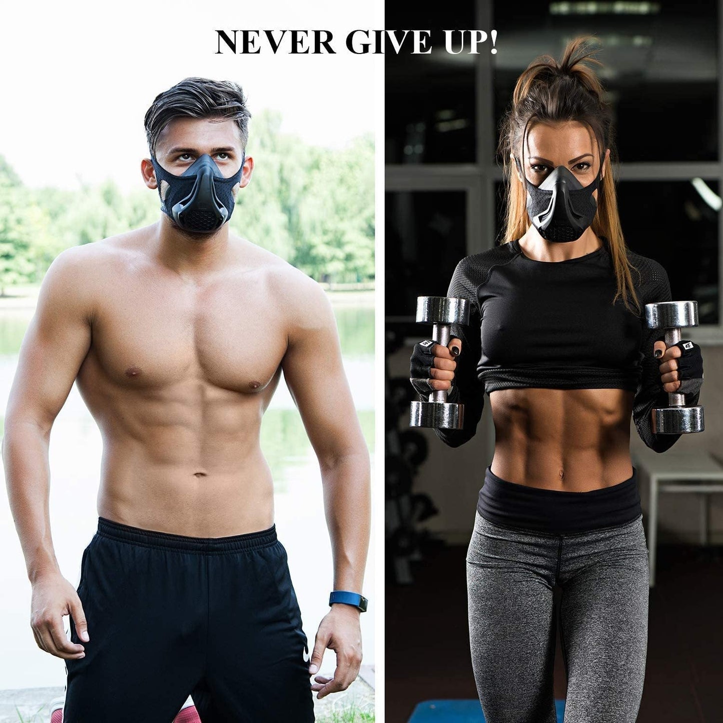 Elevation Resistance Training Cardio Mask