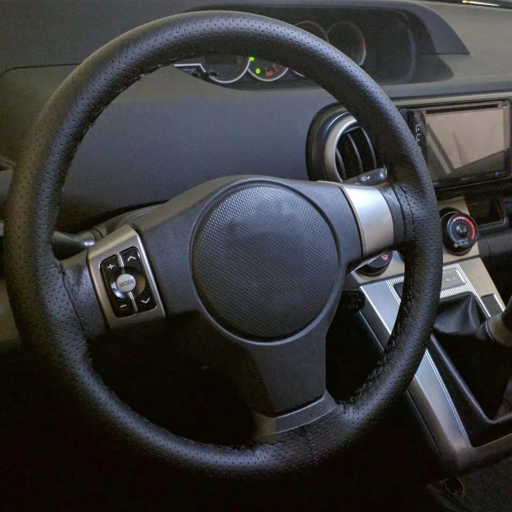 Premium Genuine Leather Steering Wheel Cover