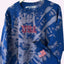 USA STITCH ♡ embroidered tie-dye sweatshirt with flag - Korvel
