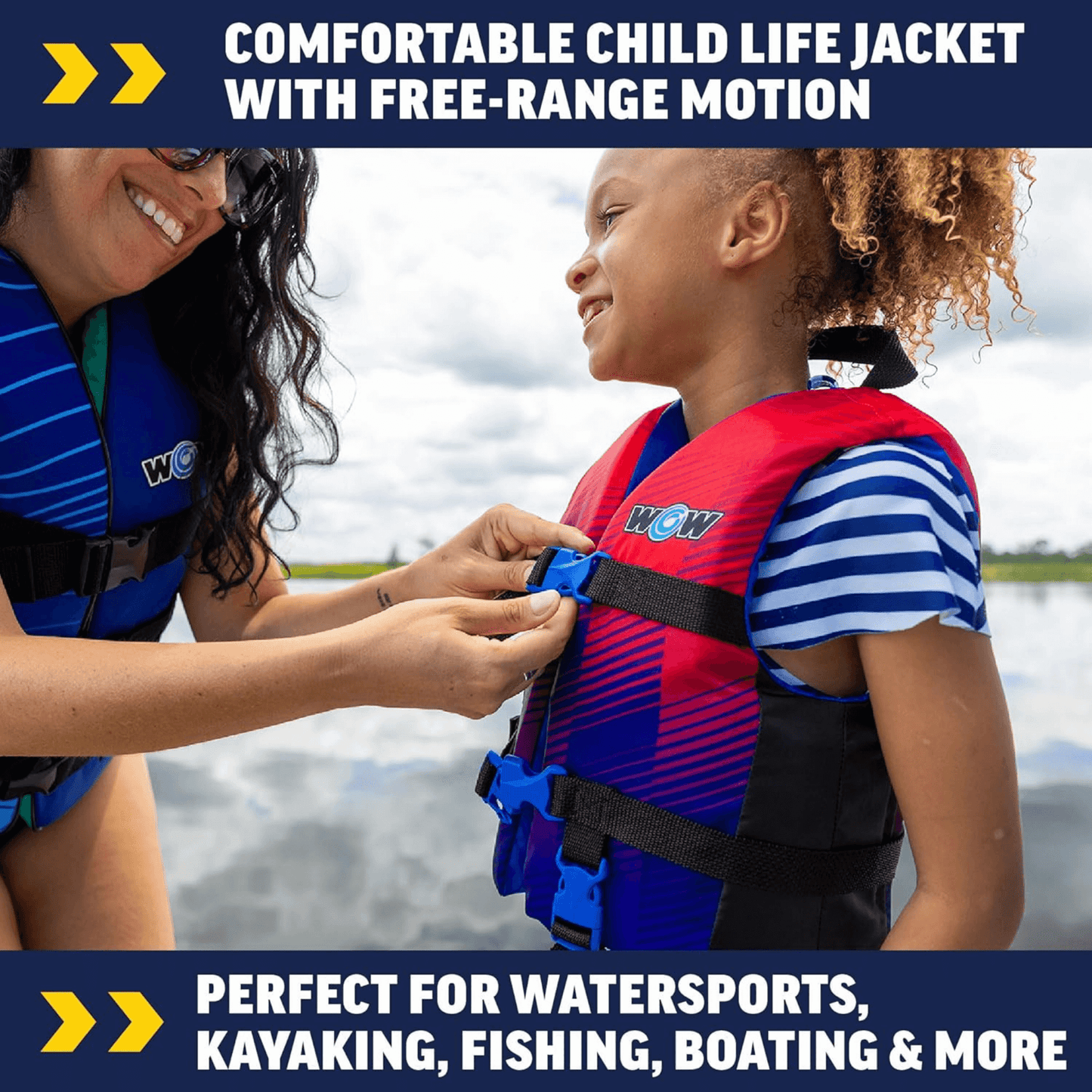 Gilet de sauvetage pour enfant WOW Watersports Vis-Wave