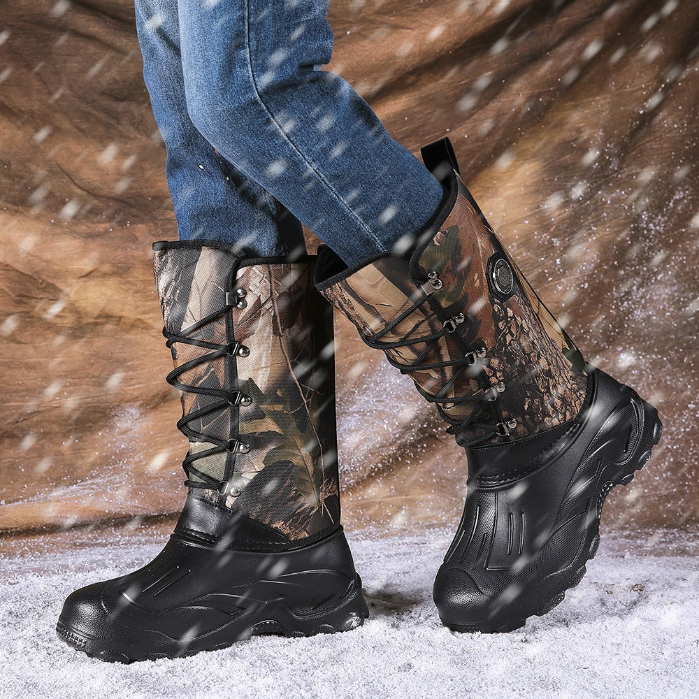 Bottes de pêche pour hommes thermiques imperméables de qualité supérieure