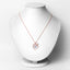 Colgante de Topacio Azul Suizo Genuino de 0.28 Quilates en Plata de Ley