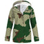 Hooded Camouflage Waterproof Outdoor Shell Jacket
