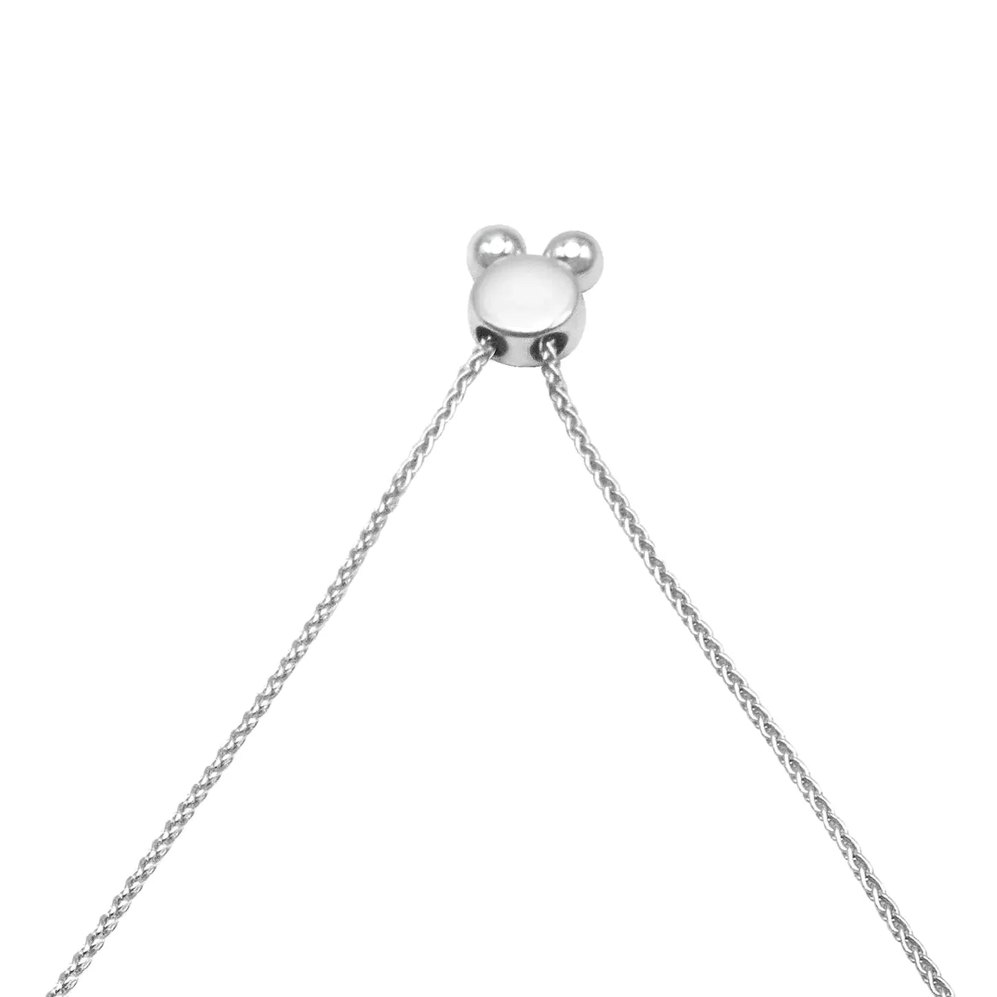 Bracelet Bolo en Diamant en Or Blanc 10K - Ajustable de 4" à 10"